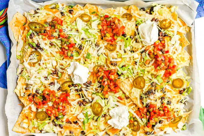 Double Layer Nachos: Ensure Goodness on Every Loaded Chicken Chip